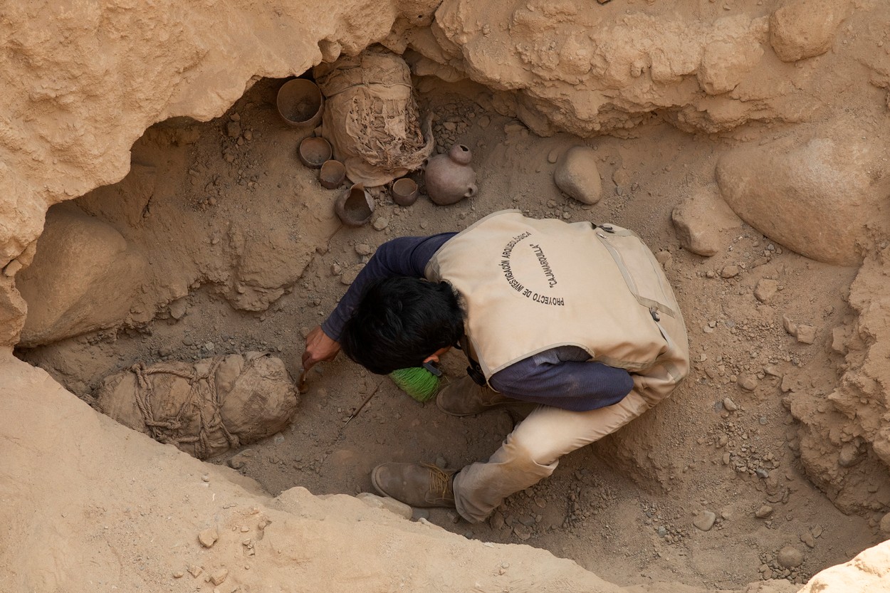 Perú: Restos de niños y adultos sacrificados hace 1.200 años, desenterrados por arqueólogos