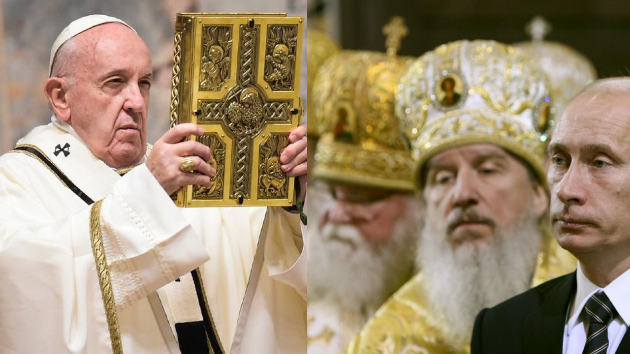 El patriarca ruso Kirill conversa con el Papa Francisco sobre el conflicto en Ucrania