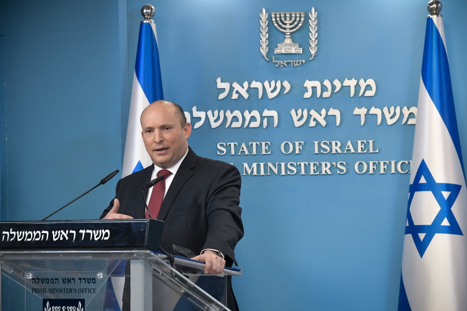 El primer ministro israelí habla con el presidente ucraniano después de una reunión de tres horas con Vladimir Putin en Moscú