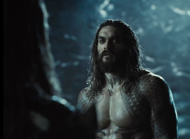 Liga de la Justicia de Zack Snyder: foto, Jason Momoa