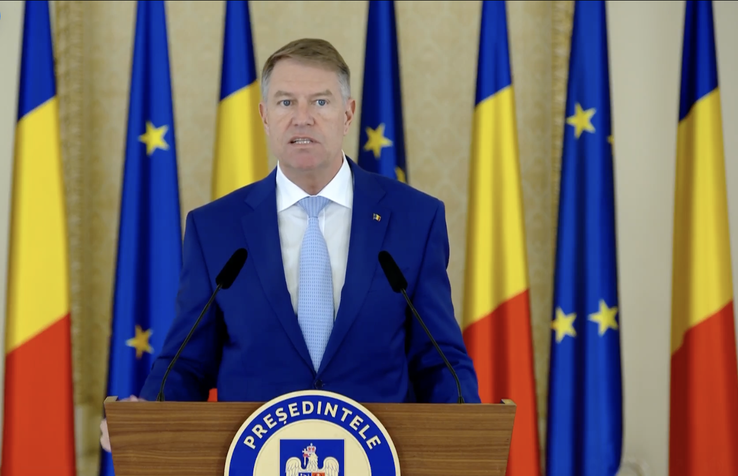 Klaus Iohannis, conversación telefónica con Volodymyr Zelenski