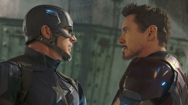 Capitán América: Civil War: foto, Chris Evans, Robert Downey Jr.