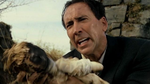 El hombre de mimbre : foto Nicolas Cage