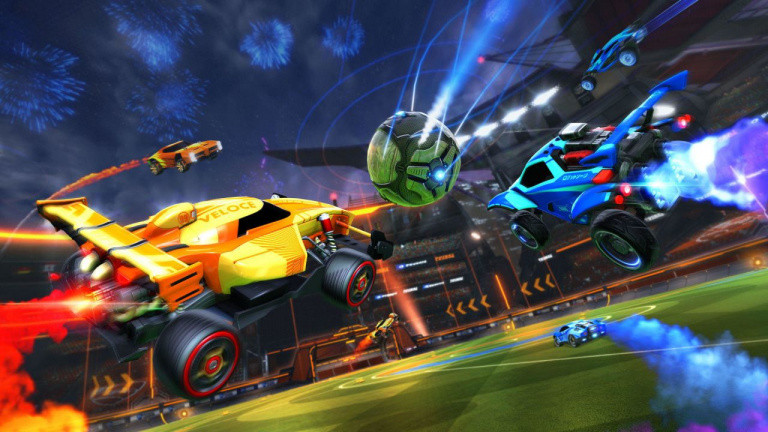 Un fanático de Rocket League reemplaza el auto del juego con Mario