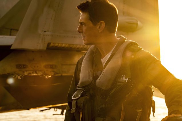 Top Gun: Maverick: foto de Tom Cruise
