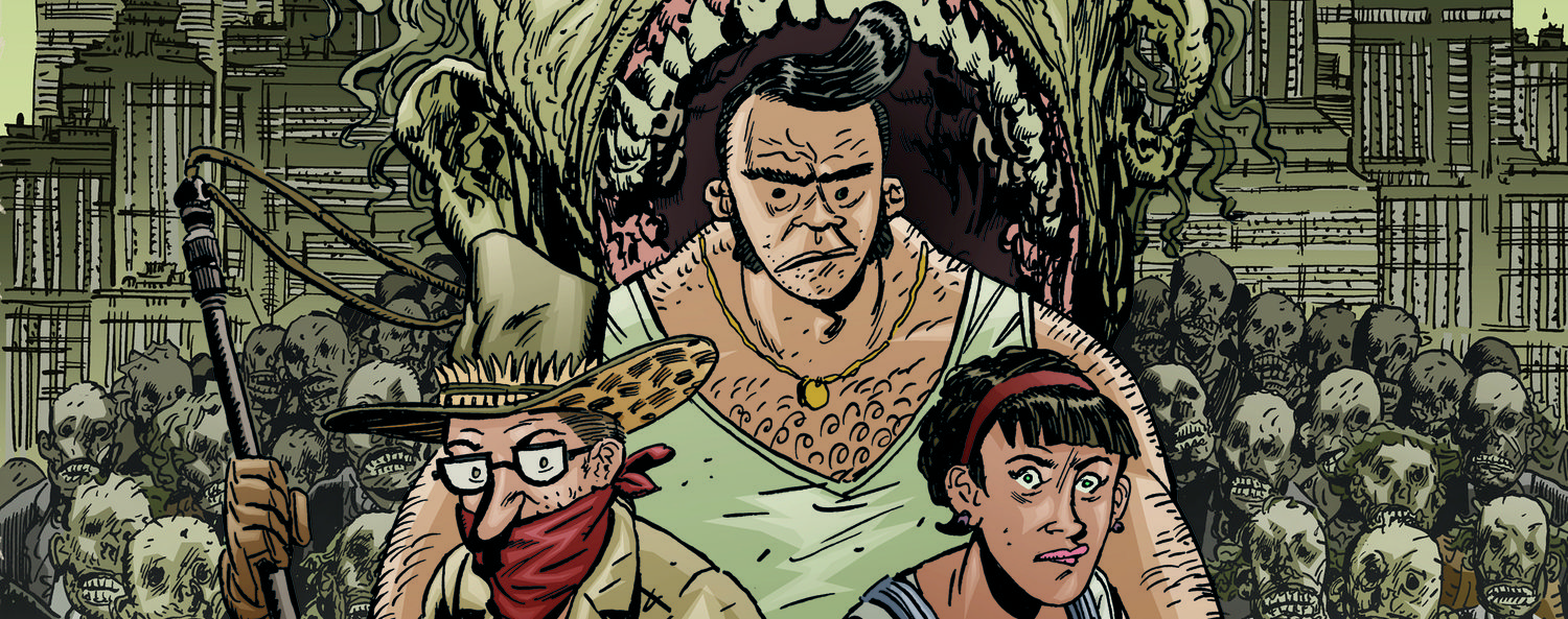 The Zombies Who Ate The World: The Comic Book Film revela su primera imagen