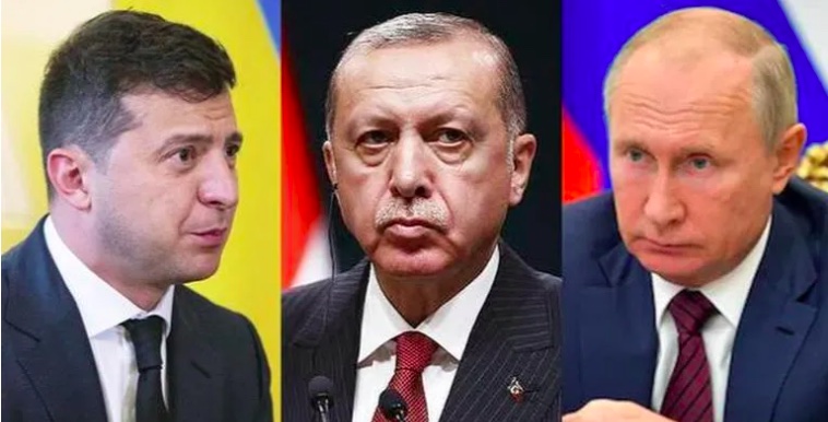 Erdogan quiere poner a Zelensky y Putin en la misma mesa