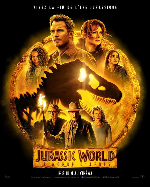 Jurassic World: El mundo después: póster francés