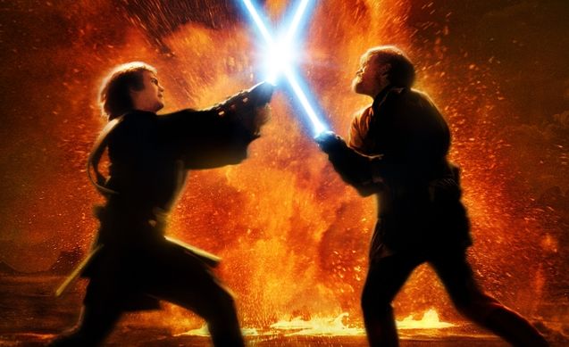 Star Wars Episodio III: La venganza de los Sith: Duelo fotográfico Anakin Obi Wan