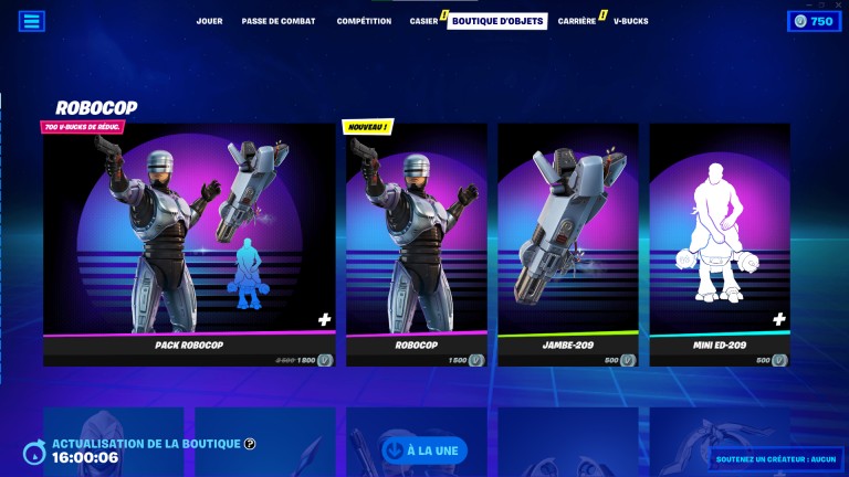 Fortnite, tienda del día 14 de mayo de 2022