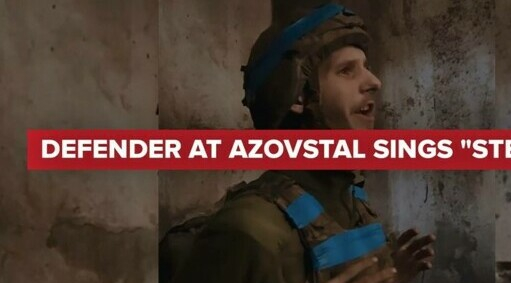 La canción «Stefania», ganadora de Eurovisión 2022, cantada por un soldado en la fábrica de Azovstal