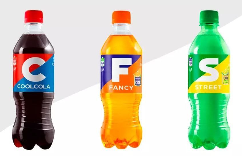 Rusia lanza gama de Coca-Cola «falsa»: CoolCola, Fancy y Street (Sprite)