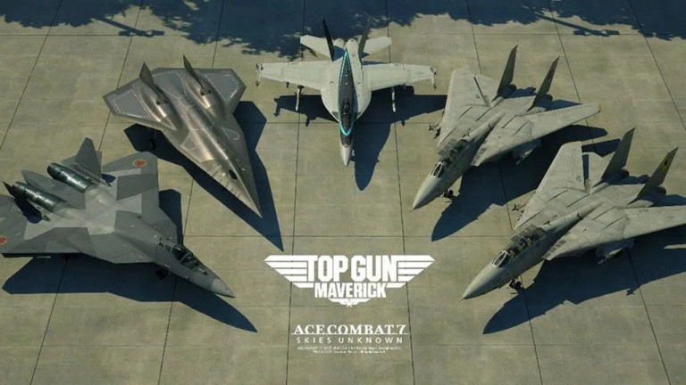 ¡Top Gun Maverick en Ace Combat 7, está inmediatamente en DLC!