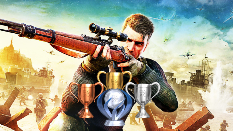 Sniper Elite 5: ¡la lista de trofeos está disponible!