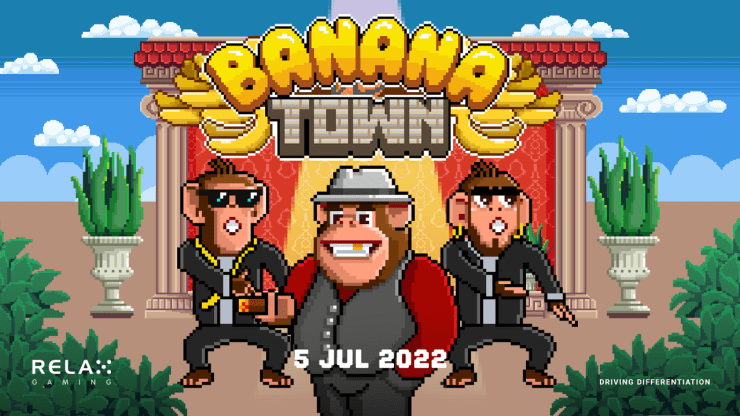 Relájese y prepárese para un negocio serio de monos con Banana Town