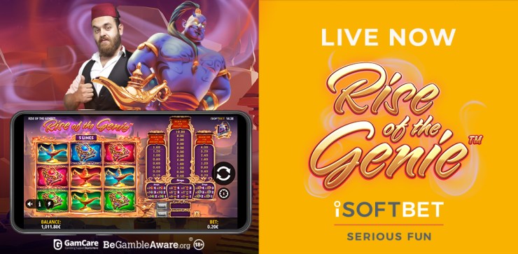 iSoftBet concede un montón de deseos con el lanzamiento de Rise of the Genie™