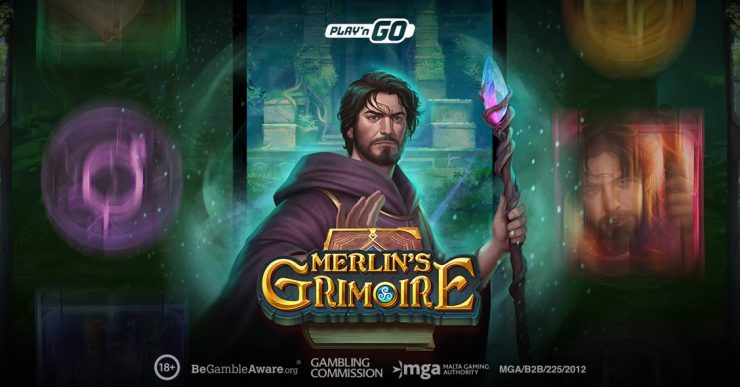 Play'n GO vuelve a crear un poco de magia con su último título de la Leyenda Artúrica, Merlin's Grimoire