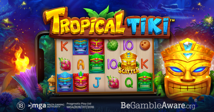 PRAGMATIC PLAY APORTA UNA NUEVA VISIÓN DE LOS CARRETES DE CAÍDAS EN TROPICAL TIKI ™