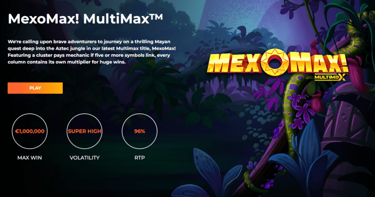 ¡Prepárate para alcanzar el máximo de multiplicadores en la obra maestra azteca MexoMax! MultiMax™