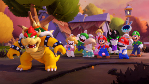 Mario + The Rabbids Sparks of Hope: 6 minutos de juego del título más loco del año