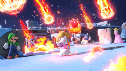 Mario + The Rabbids Sparks of Hope: 6 minutos de juego del título más alocado del año