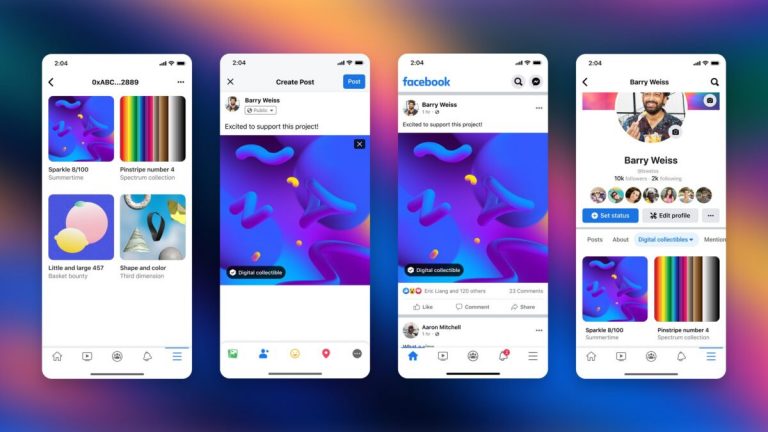 Facebook comienza a probar las NFT de Ethereum y Polygon en los perfiles de Facebook
