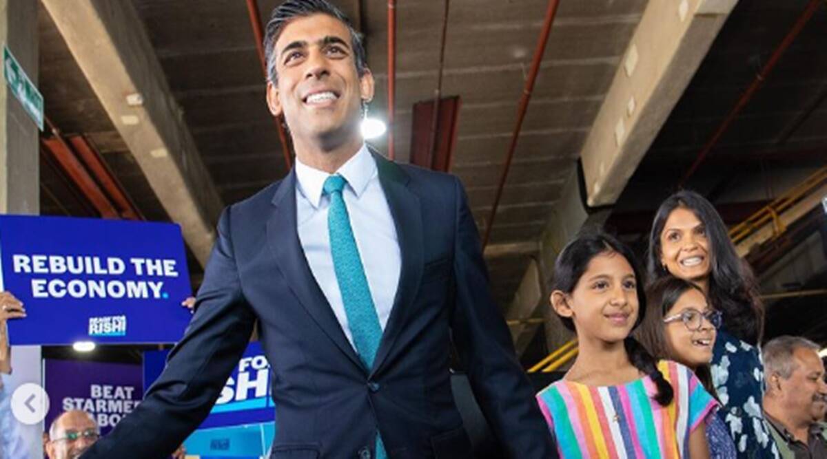 El candidato a primer ministro del Reino Unido, Rishi Sunak, sobre su matrimonio con Akshata Murty: «Es una auténtica pesadilla».