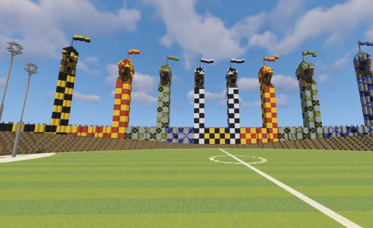 Minecraft: se cree Harry Potter y recrea su propio Hogwarts.