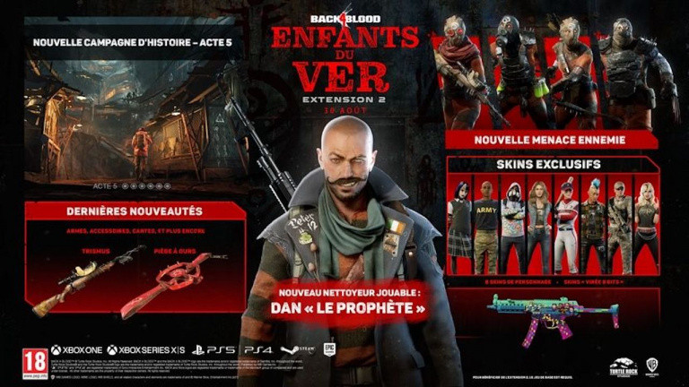 Back 4 Blood: Left 4 Dead heir recibe una vertiginosa expansión y una gran sorpresa, ¡el vídeo! Back 4 Blood: El heredero de Left 4 Dead recibe una vertiginosa expansión y una gran sorpresa, ¡el vídeo!
