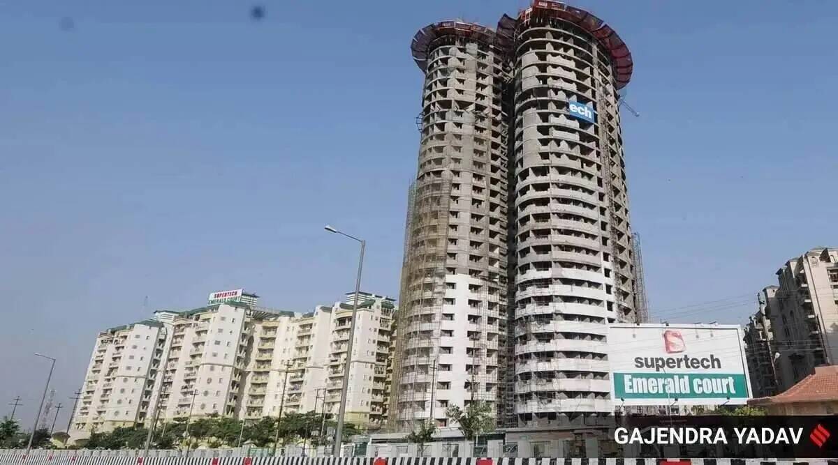 Demolición de las Torres Gemelas Supertech: Expertos sobre cómo protegerse de las partículas de polvo y la contaminación