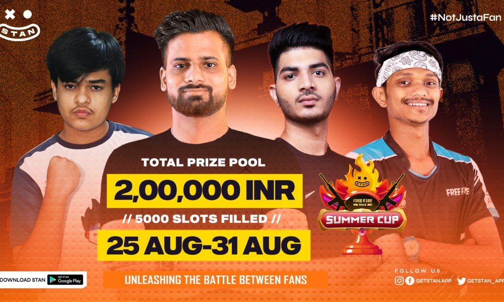 La Copa de Verano STAN Free Fire -con una bolsa de premios de 2 lakhs- entra en la fase posterior a las eliminatorias, en la que se enfrentarán los equipos desvalidos clasificados contra los mejores equipos de la India.