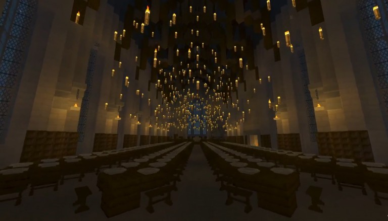 Minecraft: se cree Harry Potter y recrea su propio Hogwarts.