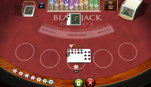 versión demo de blackjack en un casino online