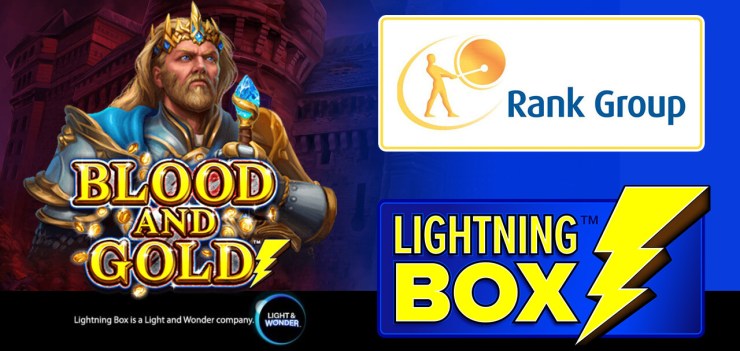 Los reinos se enfrentan y luchan por ganar en Blood And Gold de Lightning Box