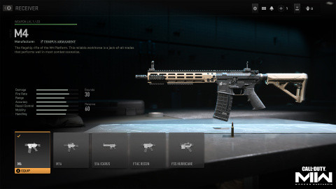 Call of Duty Modern Warfare 2: la personalización de las armas entra en acción