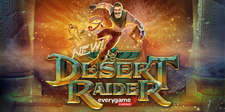 Everygame Casino lanza el miércoles el nuevo Desert Raider con comodines expansivos y símbolos cambiantes