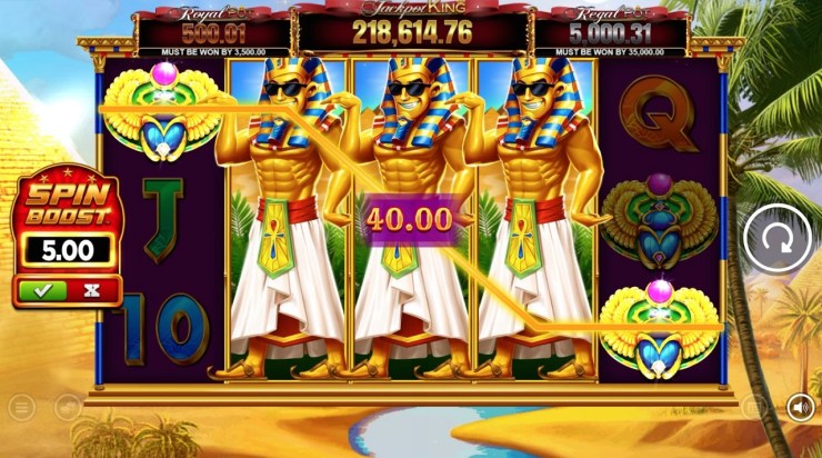 Blueprint Gaming se pone las pilas con Funky Pharaoh Jackpot King