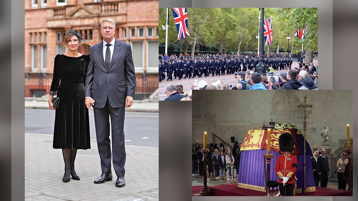 FOTO – El Presidente de Rumanía y su esposa asisten al funeral de la Reina Isabel II. El atuendo elegido por Carmen Iohannis FOTO – El Presidente de Rumanía y su esposa asisten al funeral de la Reina Isabel II. El atuendo elegido por Carmen Iohannis