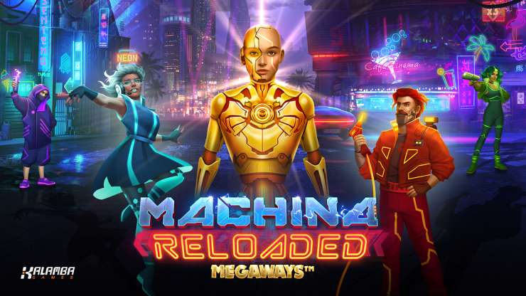 Kalamba Games celebra una secuela ciberpunk en Machina Reloaded Megaways™.