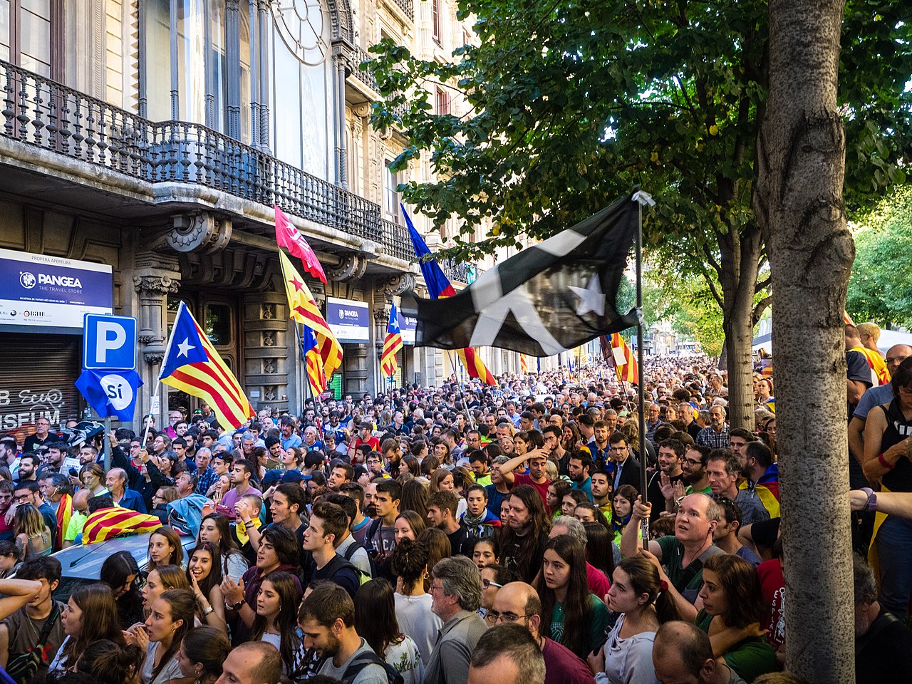 Cataluña vuelve a reclamar la independencia de España. Decenas de miles de personas participaron en una protesta masiva en Barcelona – VIDEO