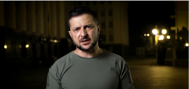 Volodimir Zelensky, hablando de la guerra en el Festival de Venecia: