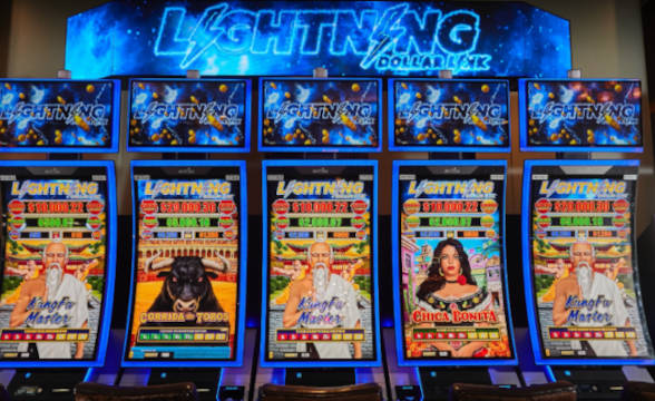 La máquina Lightning Dollar Link de Aristocrat debuta en Pechanga Resort