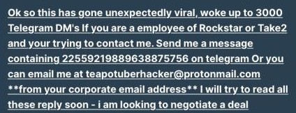 GTA 6: ¿qué quiere el hacker (chantaje, rescate, intercambios con Rockstar Games...)? GTA 6: ¿qué quiere el hacker (chantaje, rescate, intercambios con Rockstar Games...)?