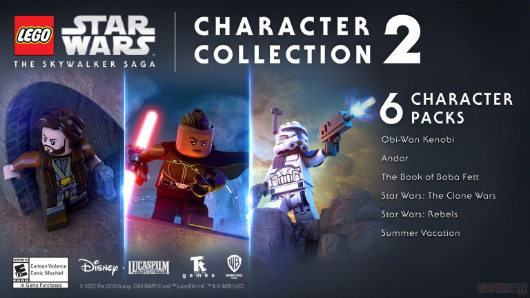 LEGO Star Wars, La Saga Skywalker: anunciados oficialmente 6 nuevos DLC y la Edición Galáctica 