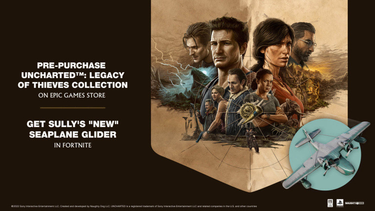 Uncharted Collection: fecha de lanzamiento en PC y skin de Fortnite para llevar