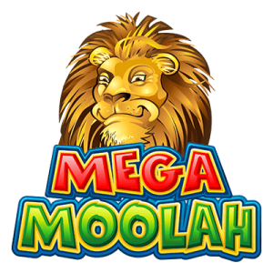 logotipo de uno de los juegos de casino más famoso Mega Moolah