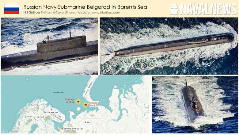 El submarino nuclear Belgorod, que transportaba el misil Poseidón, el «arma del Apocalipsis», ha sido encontrado. Los rusos lo subieron a la superficie | VIDEO