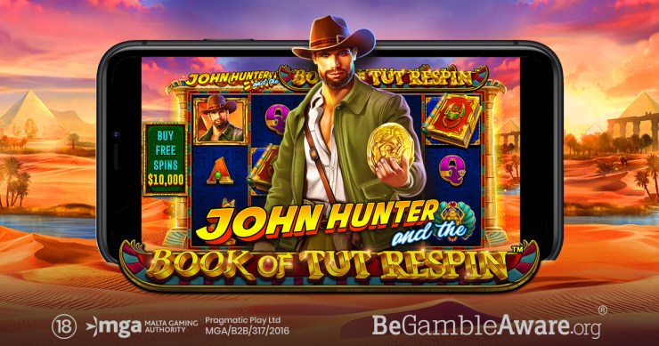 EL JUEGO PRAGMÁTICO REVOLUCIONA UN TÍTULO POPULAR EN JOHN HUNTER AND THE BOOK OF TUT RESPIN™