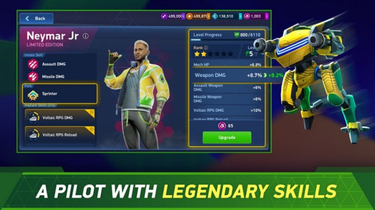 Neymar, ¿más guapo en un juego de móvil que en el FIFA 23? ¿Neymar se ve mejor en un juego de móvil que en el FIFA 23?