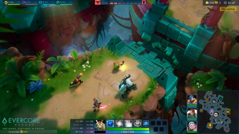 Los veteranos de Riot Games (League of Legends) y Activision Blizzard (Diablo) anuncian Evercore Heroes, un juego multijugador sin igual